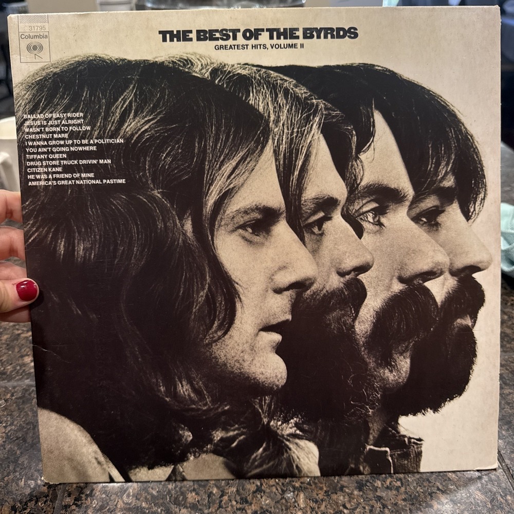 THE BYRDS BEST OF GREATEST HITS VOL II COLUMBIA LP 1972 psych pc31795 volume RAR